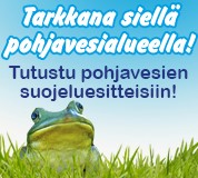 Tarkkana siellä pohjavesialueella! -esitteet