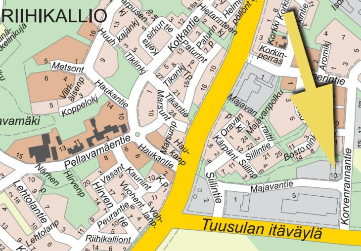 Eläin karttakuva