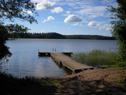 Isojärvi, Onkimaan uimaranta